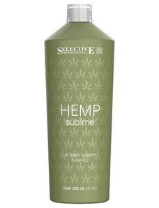 SELECTIVE Hemp Sublime Shampoo 1000ml - šampon s konopným olejem pro suché vlasy