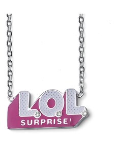 LOL Surprise Dětský přívěsek L.O.L Surprise Logo se Swarovski krystaly L1012STLOL