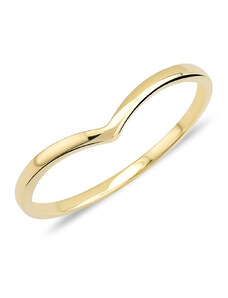Lillian Vassago Minimalistický zlatý prsten LLV11-GR009
