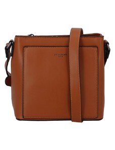 Dámská crossbody kabelka David Jones Mirabel, hnědá