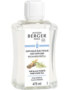Maison Berger Paris – náplň do elektrického difuzéru Pure White Tea (Čistý bílý čaj), 475 ml