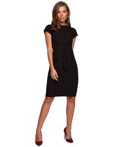 Pouzdrové elegantní šaty Style S239 černé