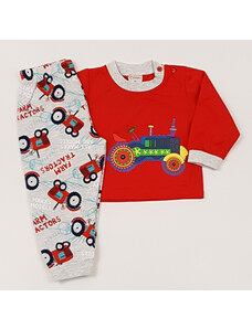 Paradais Plus Dětské pyžamo chlapecké Červené č. 74 - 104