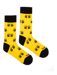 Fusakle Ponožky Na zdraví žluté
