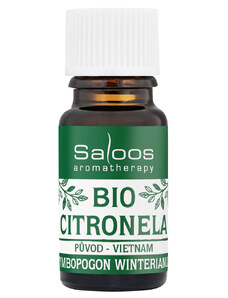 Saloos Esenciální olej Citronela BIO 10 ml