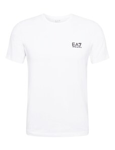 EA7 Emporio Armani Tričko černá / bílá
