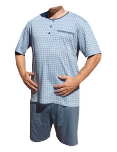 xcena Pánské bavlněné pyžamo s krátkým rukávem