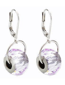 SkloBižuterie-J Náušnice Be Charmed Swarovski Violet