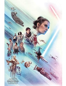 Plakát Star Wars - Rise of Skywalker - Rey