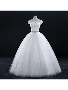 Donna Bridal svatební tylové šaty s opaskem + SPODNICE ZDARMA