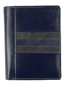 ELOAS Kožená pánská peněženka modrá