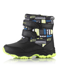 Dětské zimní boty Alpine Pro VOLOSO - reflexní žlutá