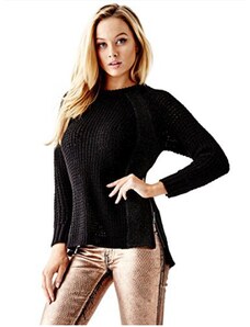 GUESS svetr Metallic Knit krémový, 13675-S