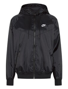 Nike Sportswear Přechodná bunda 'Windrunner' černá / bílá