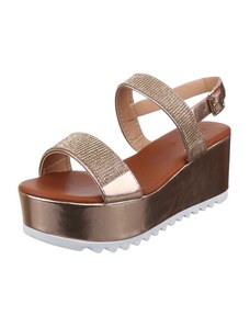 Dámské sandály bronz - 1425