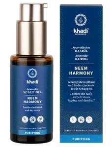 Khadi Hair Oil Neem Harmony - vlasový olej proti lupům 50 ml