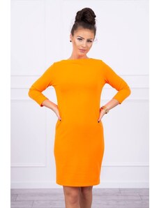 Kesi Klasické oranžové neonové šaty