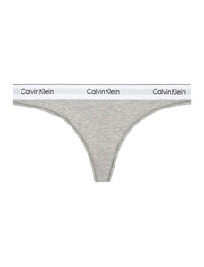 Calvin Klein dámská šedá tanga