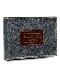 ELOAS Kožená šedá pánská peněženka v krabičce RFID