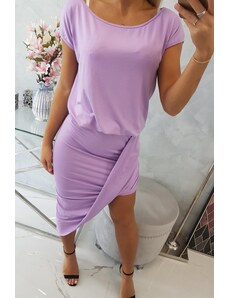 KESI Asymetrické letní šaty fialová