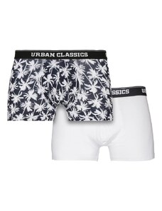 UC Men Pánské boxerky Double Pack na dlani + bílé