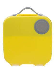 b.box svačinový box velký - žlutý/šedý