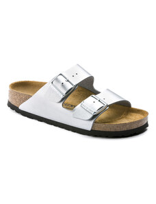 Birkenstock Arizona BF Silver Regular Fit Ženy - Sandály Birkenstock - Bílá - 1012282-9 - Size: 9