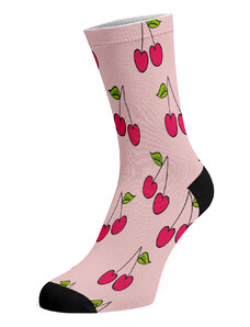 Walkee barevné ponožky - Cherry Fun Barva: Růžová, Velikost: 37-41