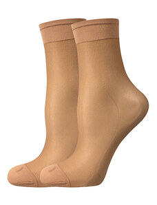 Boma Ponožky LADY socks 17 DEN / 2 páry BEIGE