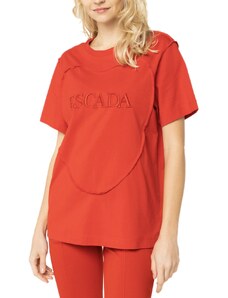 Červené tričko - ESCADA | Rita Ora