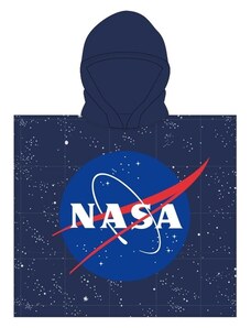 E plus M Dětské pončo - osuška s kapucí NASA - 55 x 110 cm
