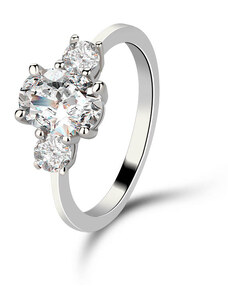 Emporial stříbrný prsten Křišťálové kouzlo MA-R0562-SILVER