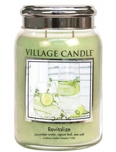 Village Candle Vonná svíčka ve skle - Revitalize, 26oz