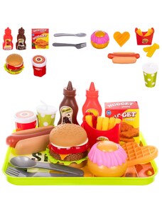 ISO Plastový Fast food set pro děti