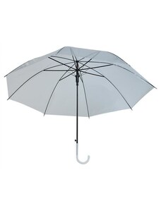 Malatec Průhledný bílý deštník