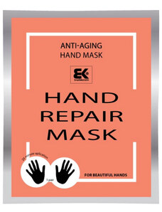 Brazil keratin Kompletní hydratační maska na ruce Hand Repair Mask woman