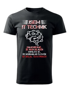 Pánské tričko Jsem IT technik