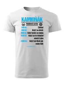 Pánské tričko Tričko Kamioňák - sazba