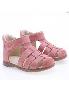 Dětské kožené sandálky EMEL E1078-37 Růžová