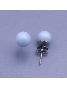 Pfleger Náušnice Swarovski pastelové perle 8mm - výběr barev