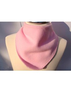 Fleecový šátek růžový - pro nejmenší