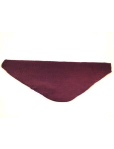 Fleecový šátek tmavě fialovy - větší