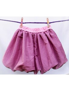 Růžová balónová sukně