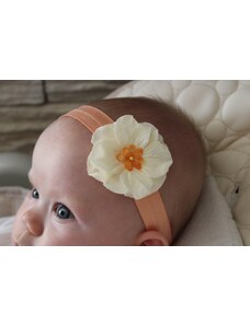 Meruňková čelenka pro miminko