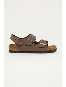 Kožené sandály Birkenstock Milano 634503-Mocca