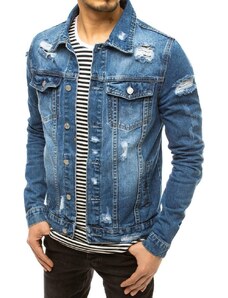 Dstreet Pánská džínová bunda Leander nebesky modrá TX3618