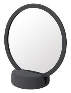 Kosmetické zrcadlo stolní SONO šedočerné Blomus