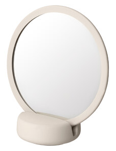 Kosmetické zrcadlo stolní SONO krémové Blomus