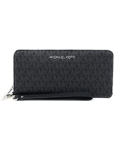 Peněženka Michael Kors jet set travel Continental logo black černá