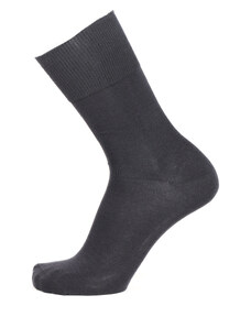 COLLM Celoplyšované ponožky s neškrtícím lemem BIO COTTON šedé